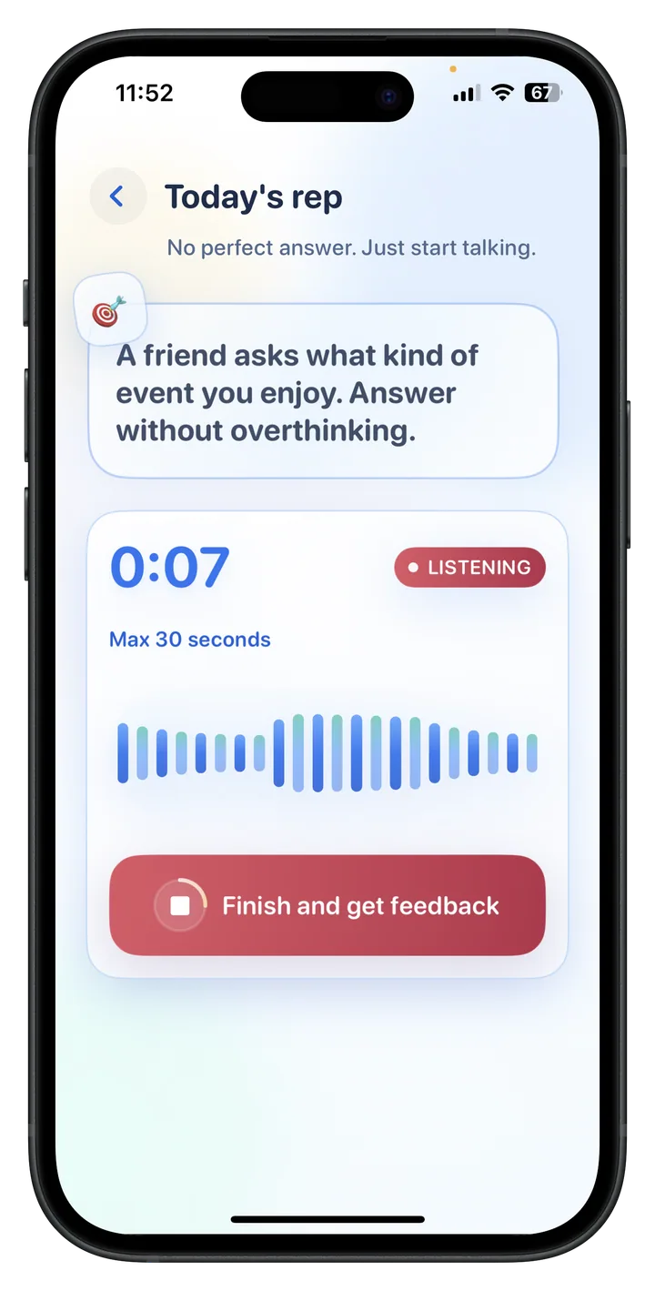 Speak Lock app screenshots