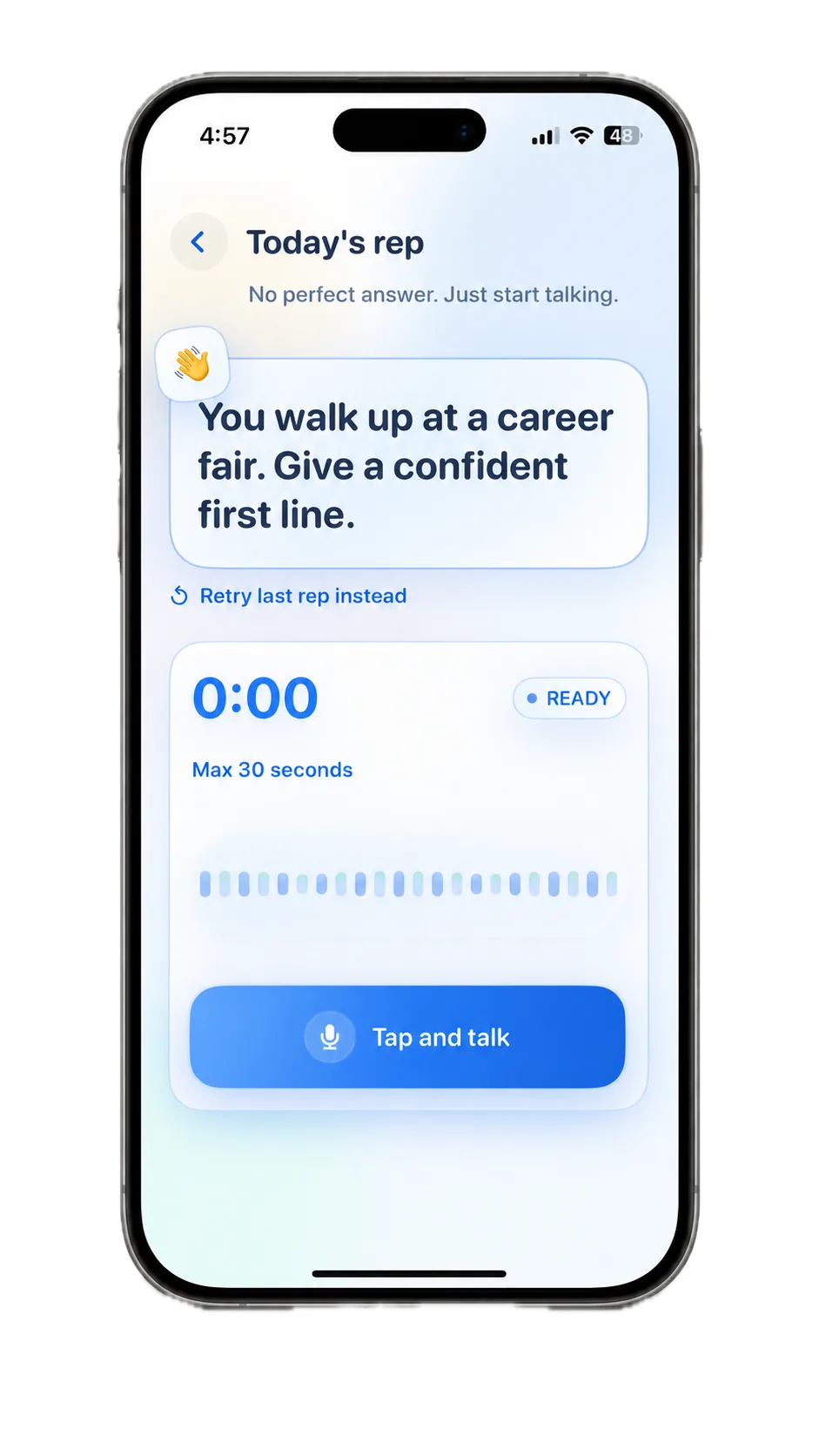 Speak Lock: Get a matched scenario